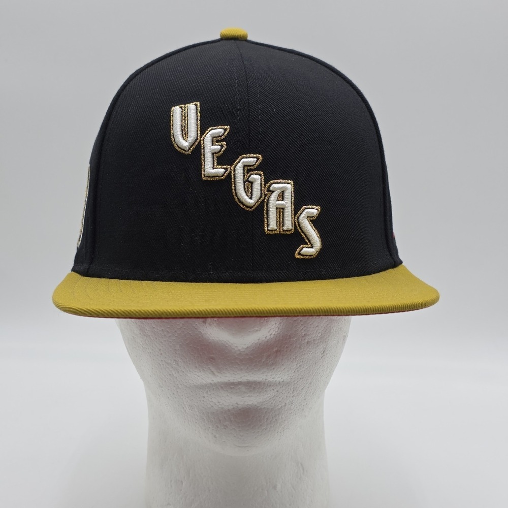 Vegas Golden Knights Retro Reverse Black/Gold NHL Fanatics Authentic Pro Hat‎